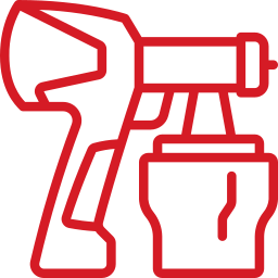 Icon für Pulverbeschichtung bei MCS - Metallcenter Schäfer in Sömmerda